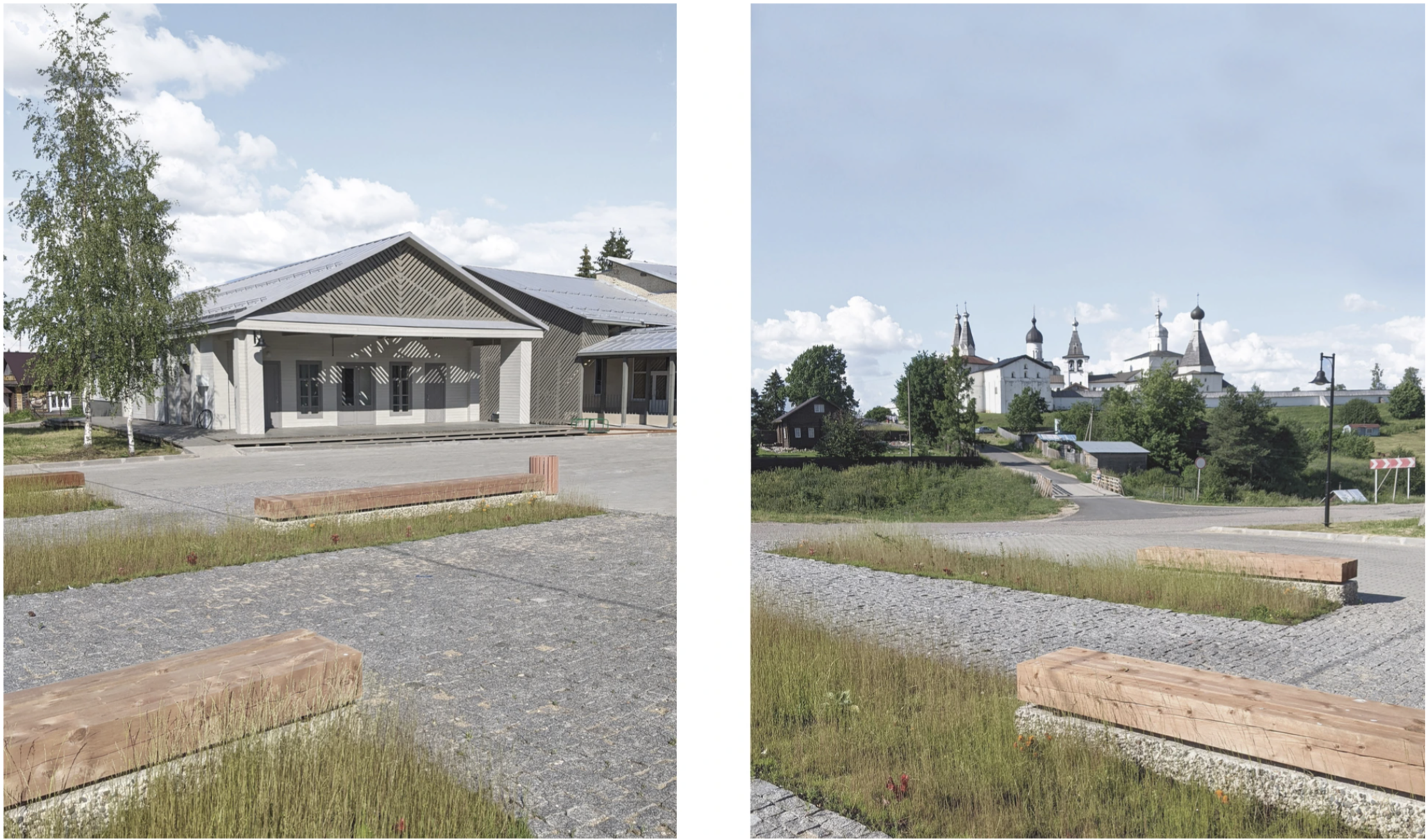 Обновление общественных зданий в Ферапонтово